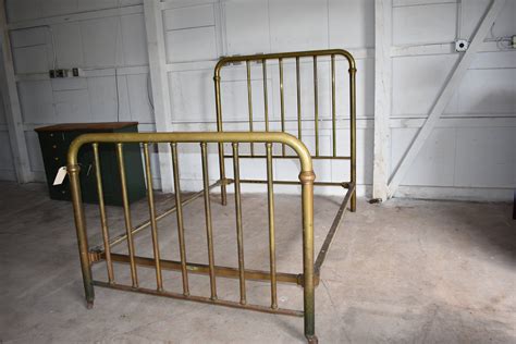 antique iron bed side rails